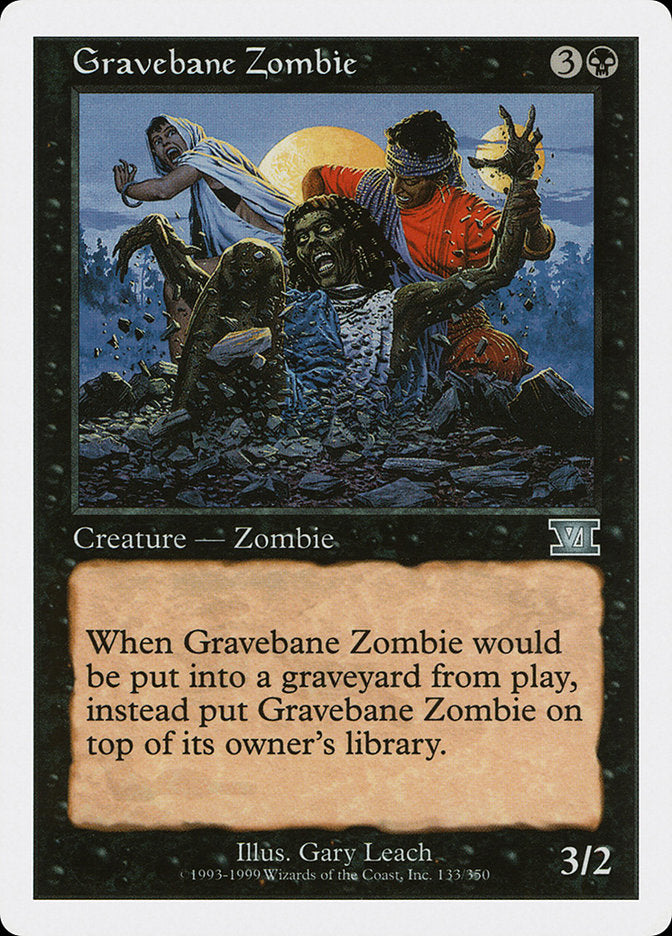 Gravebane Zombie [Classic Sixth Edition] | Chromatic Games