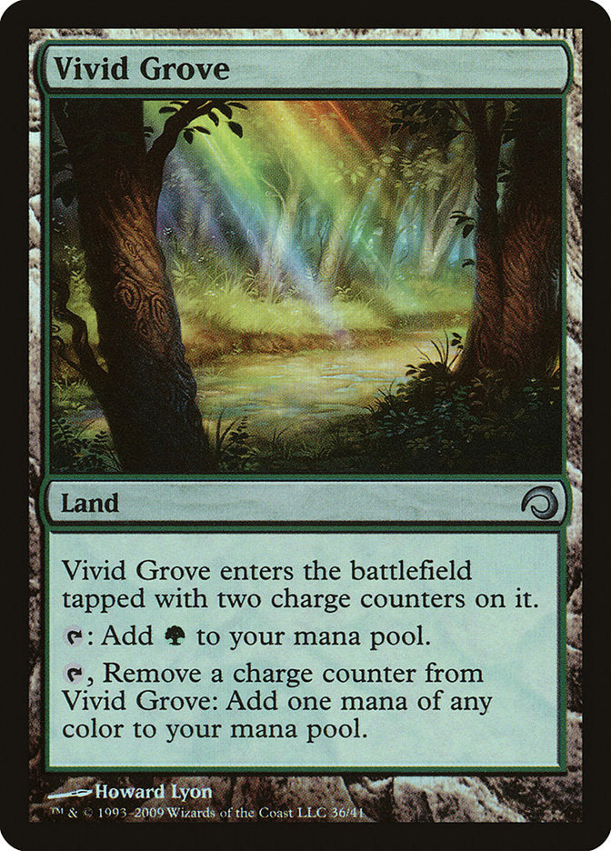 Vivid Grove [Premium Deck Series: Slivers] | Chromatic Games