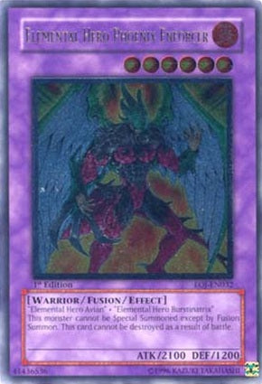 Elemental Hero Phoenix Enforcer (UTR) [EOJ-EN032] Ultimate Rare | Chromatic Games