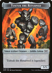 Eldrazi Spawn // Tuktuk the Returned Double-Sided Token [Double Masters Tokens] | Chromatic Games