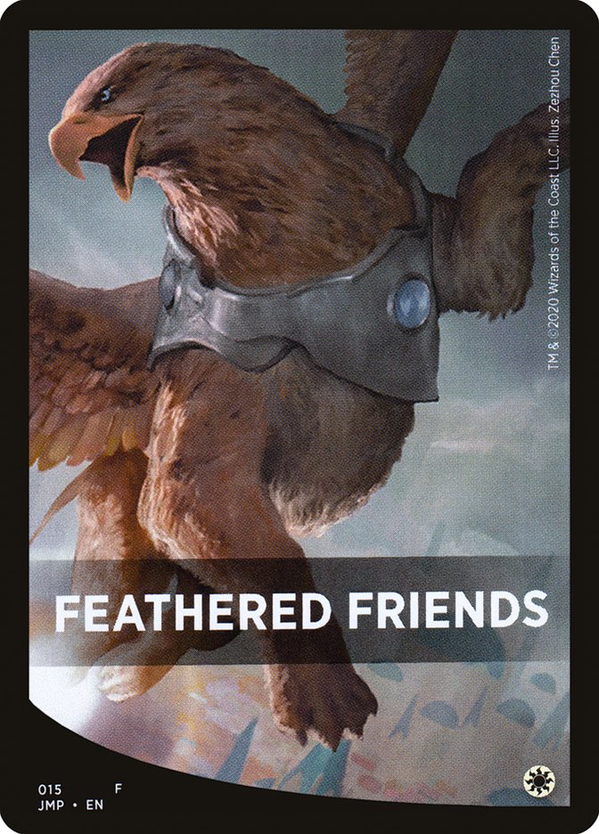 Feathered Friends Theme Card [Jumpstart Front Cards] | Chromatic Games