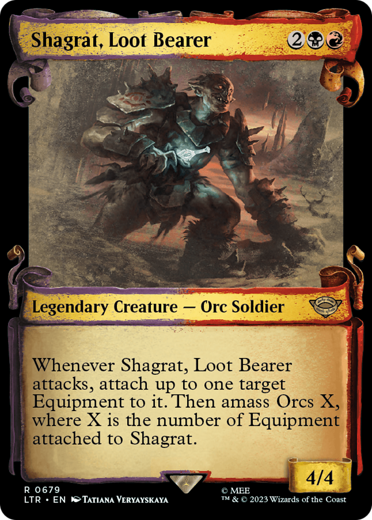 Shagrat, Loot Bearer [The Lord of the Rings: Tales of Middle-Earth Showcase Scrolls] | Chromatic Games