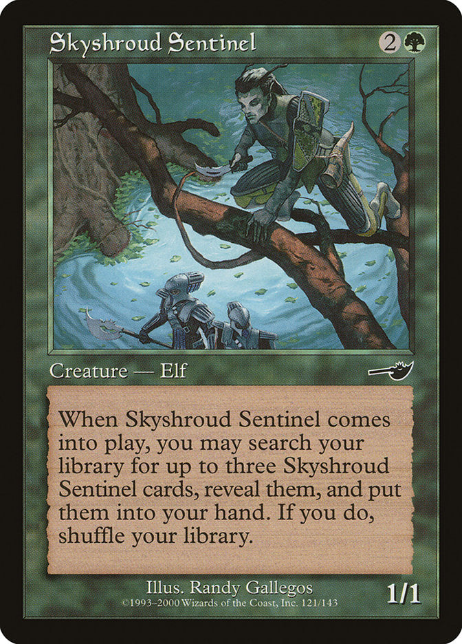 Skyshroud Sentinel [Nemesis] | Chromatic Games