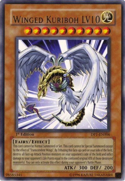 Winged Kuriboh LV10 [DP1-EN006] Rare | Chromatic Games