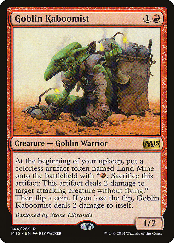 Goblin Kaboomist [Magic 2015] | Chromatic Games