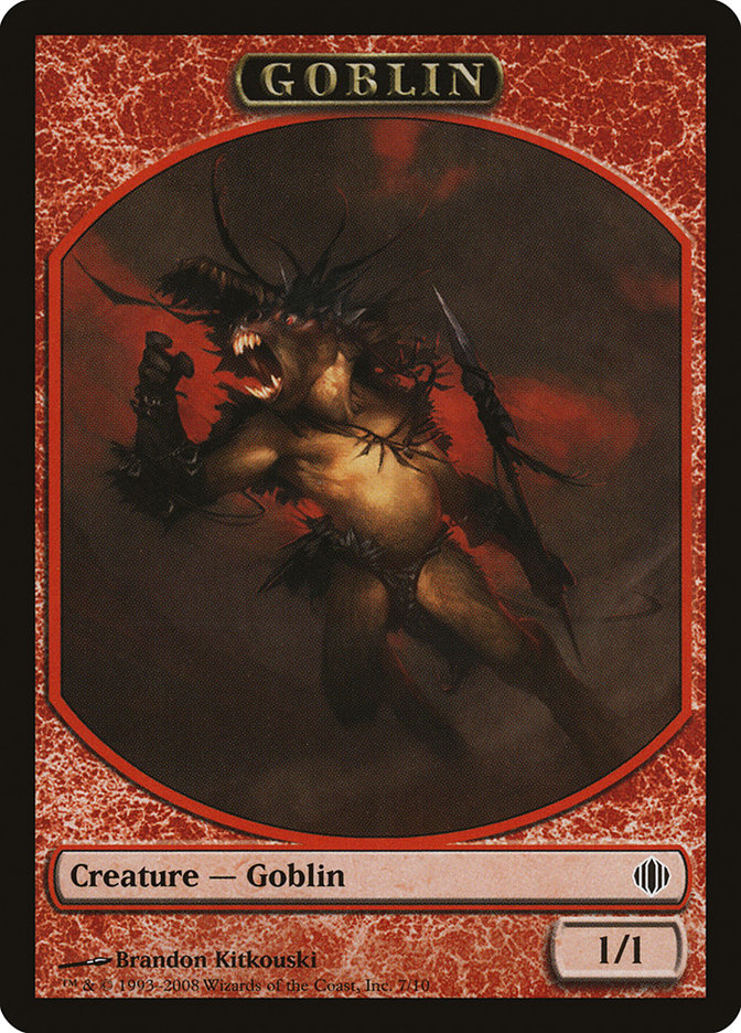 Goblin Token [Shards of Alara Tokens] | Chromatic Games