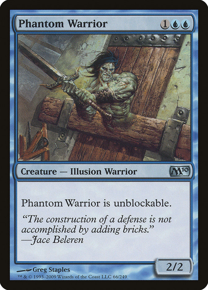 Phantom Warrior [Magic 2010] | Chromatic Games