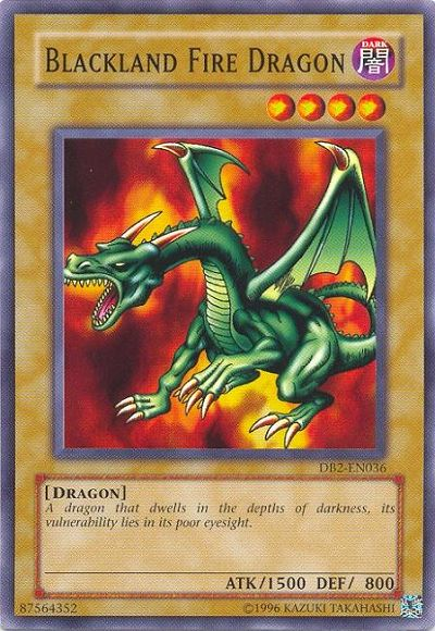 Blackland Fire Dragon [DB2-EN036] Common | Chromatic Games