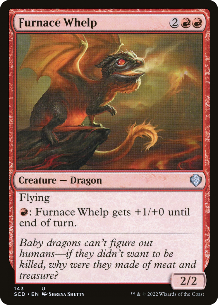 Furnace Whelp [Starter Commander Decks] | Chromatic Games