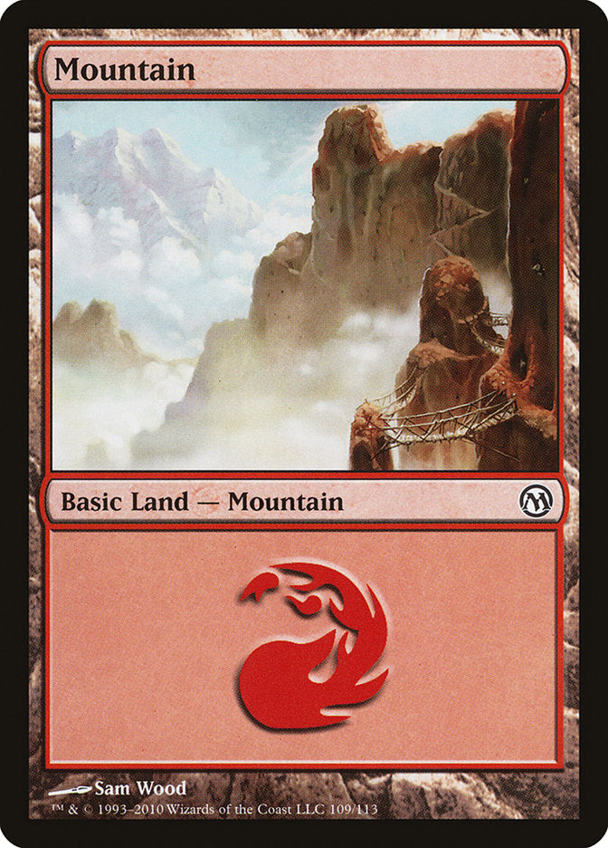 Mountain (109) [Duels of the Planeswalkers] | Chromatic Games