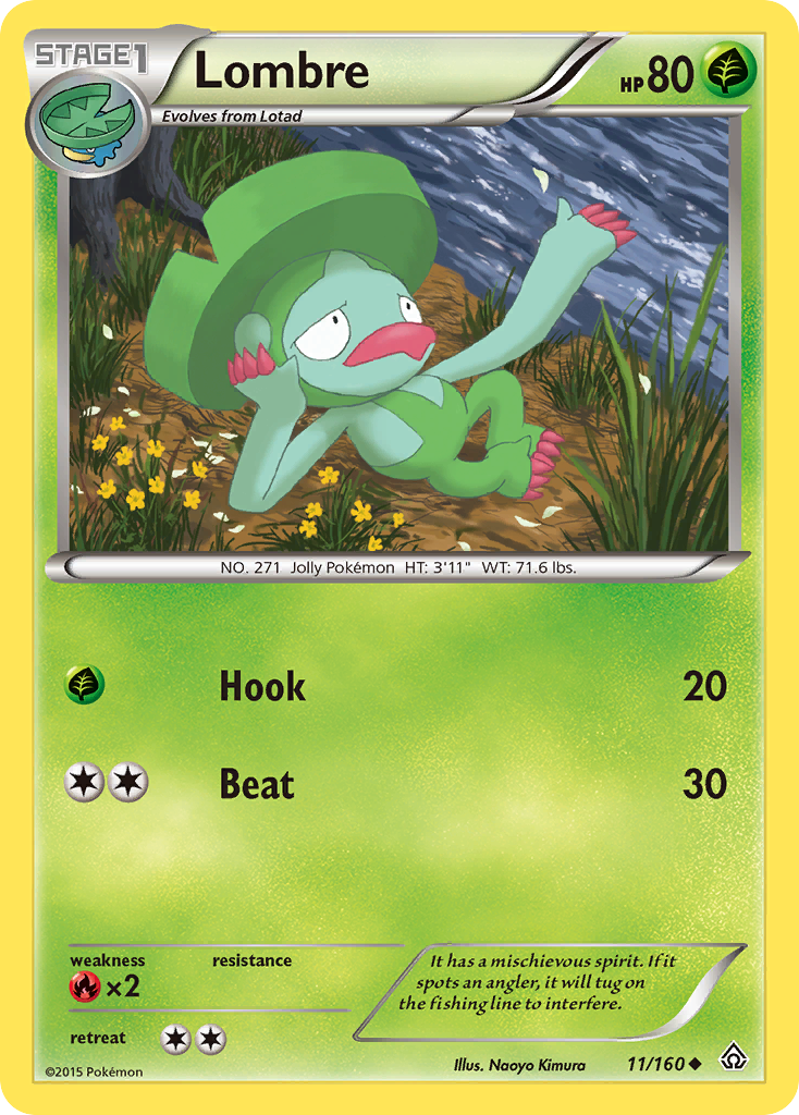 Lombre (11/160) [XY: Primal Clash] | Chromatic Games