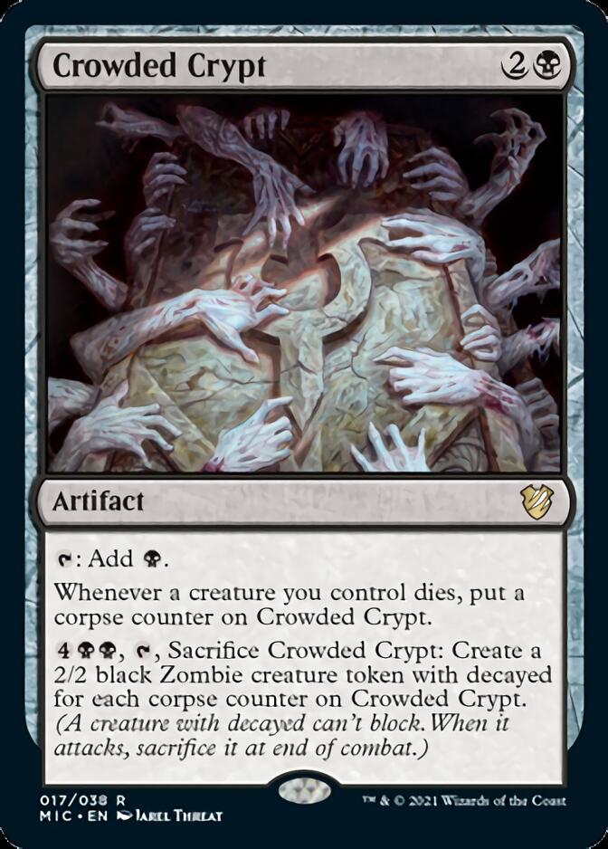 Crowded Crypt [Innistrad: Midnight Hunt Commander] | Chromatic Games