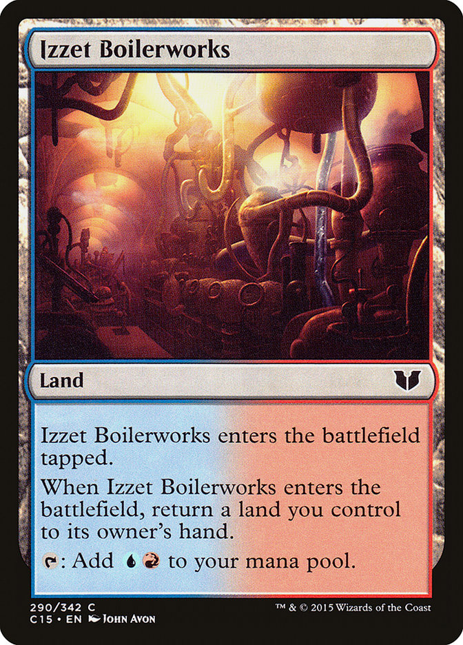 Izzet Boilerworks [Commander 2015] | Chromatic Games