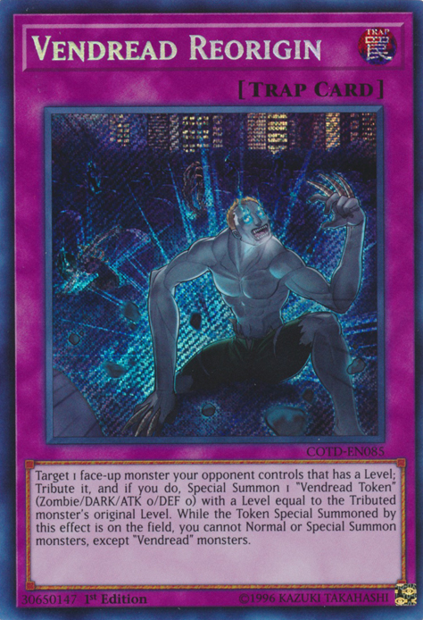 Vendread Reorigin [COTD-EN085] Secret Rare | Chromatic Games