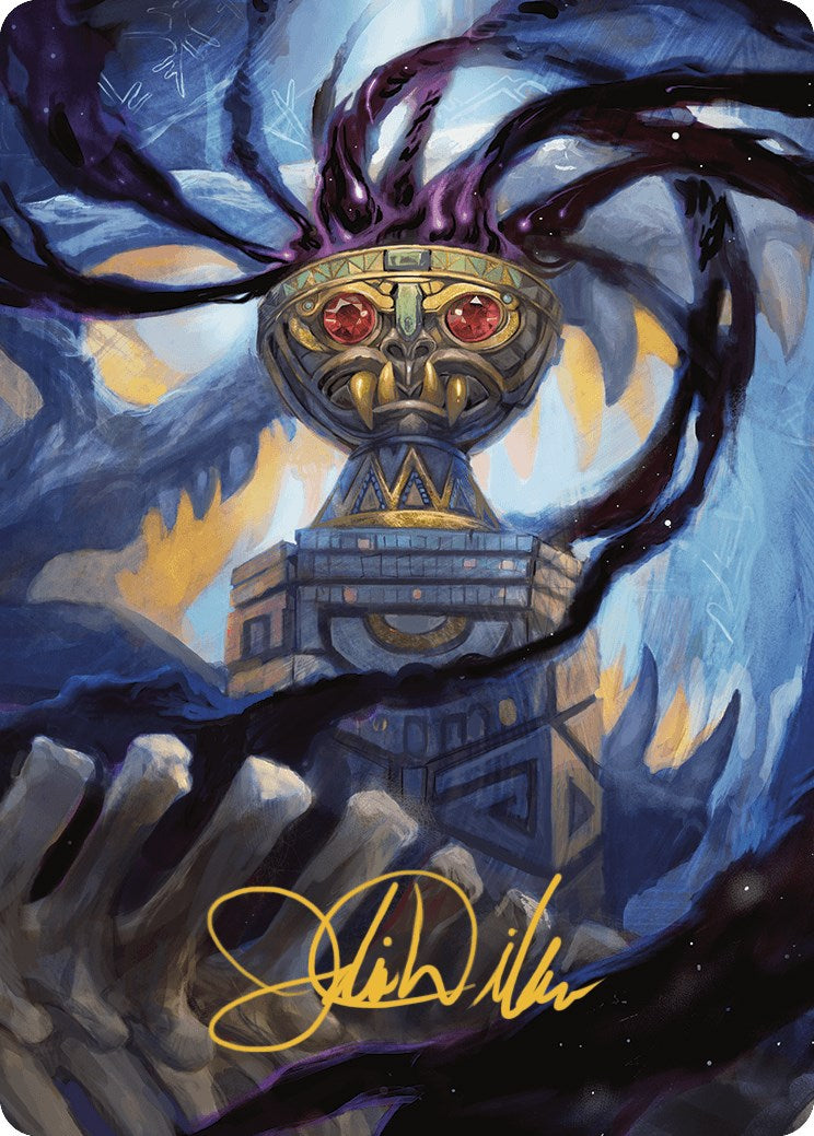 Chalice of the Void Art Card (Gold-Stamped Signature) [The Lost Caverns of Ixalan Art Series] | Chromatic Games