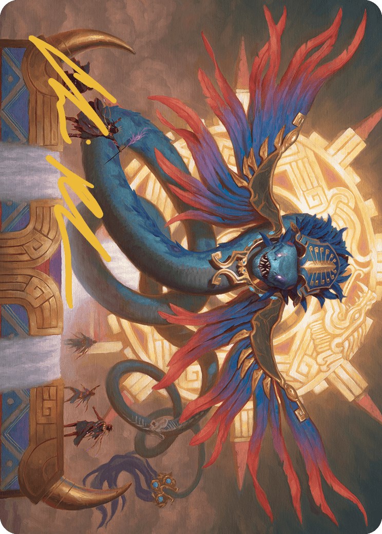 Ojer Pakpatiq, Deepest Epoch Art Card (13/81) (Gold-Stamped Signature) [The Lost Caverns of Ixalan Art Series] | Chromatic Games