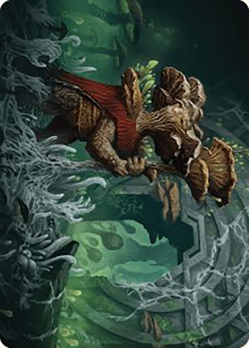 Tendril of the Mycotyrant Art Card [The Lost Caverns of Ixalan Art Series] | Chromatic Games