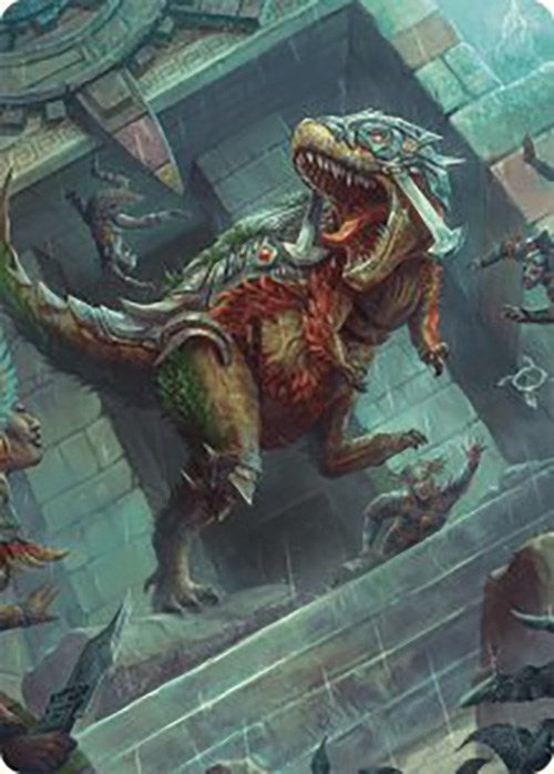 Carnage Tyrant Art Card [The Lost Caverns of Ixalan Art Series] | Chromatic Games