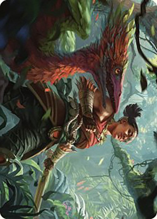 Wayta, Trainer Prodigy Art Card [The Lost Caverns of Ixalan Art Series] | Chromatic Games