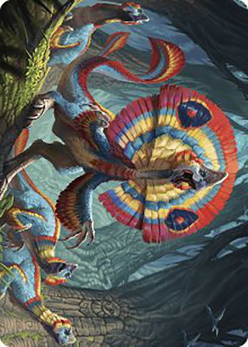 Sunfrill Imitator Art Card [The Lost Caverns of Ixalan Art Series] | Chromatic Games