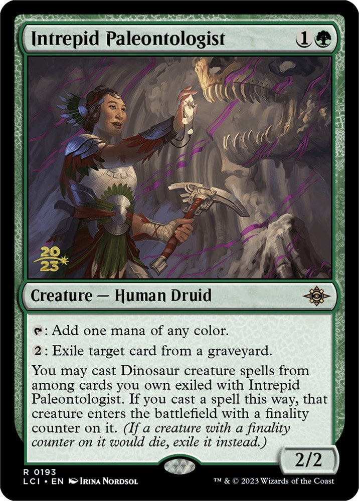 Intrepid Paleontologist [The Lost Caverns of Ixalan Prerelease Cards] | Chromatic Games