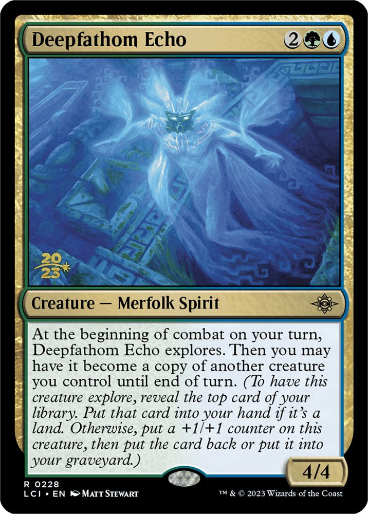 Deepfathom Echo [The Lost Caverns of Ixalan Prerelease Cards] | Chromatic Games