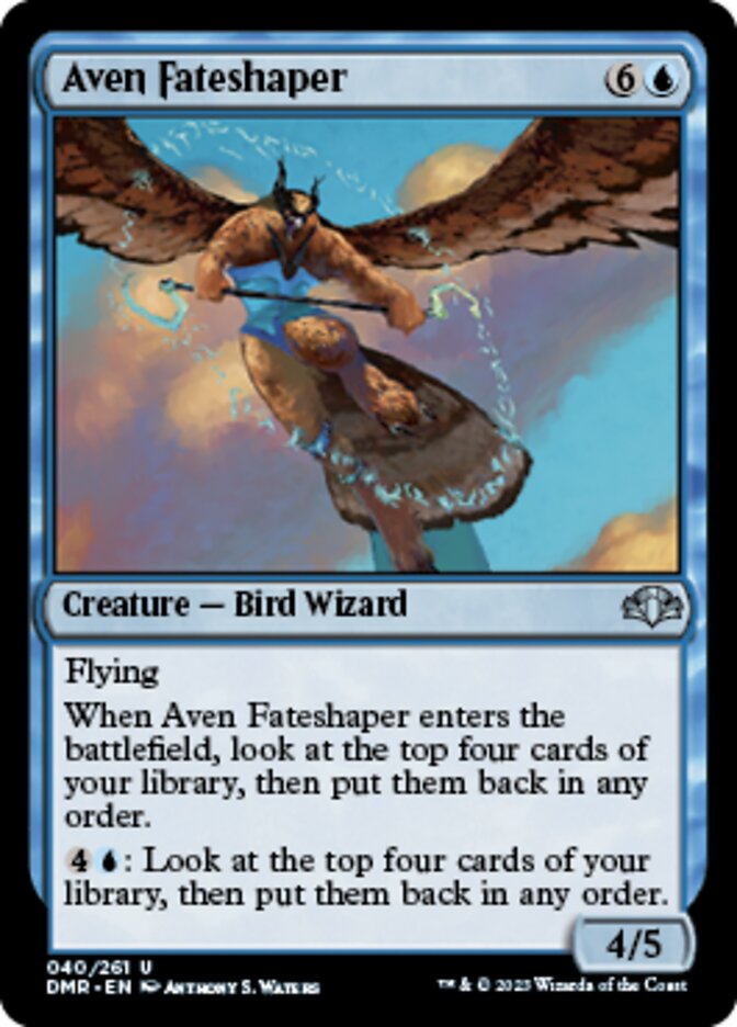 Aven Fateshaper [Dominaria Remastered] | Chromatic Games