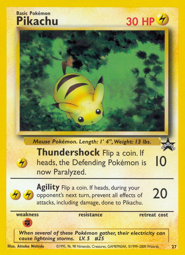 Pikachu [Wizards Black Star Promos] | Chromatic Games