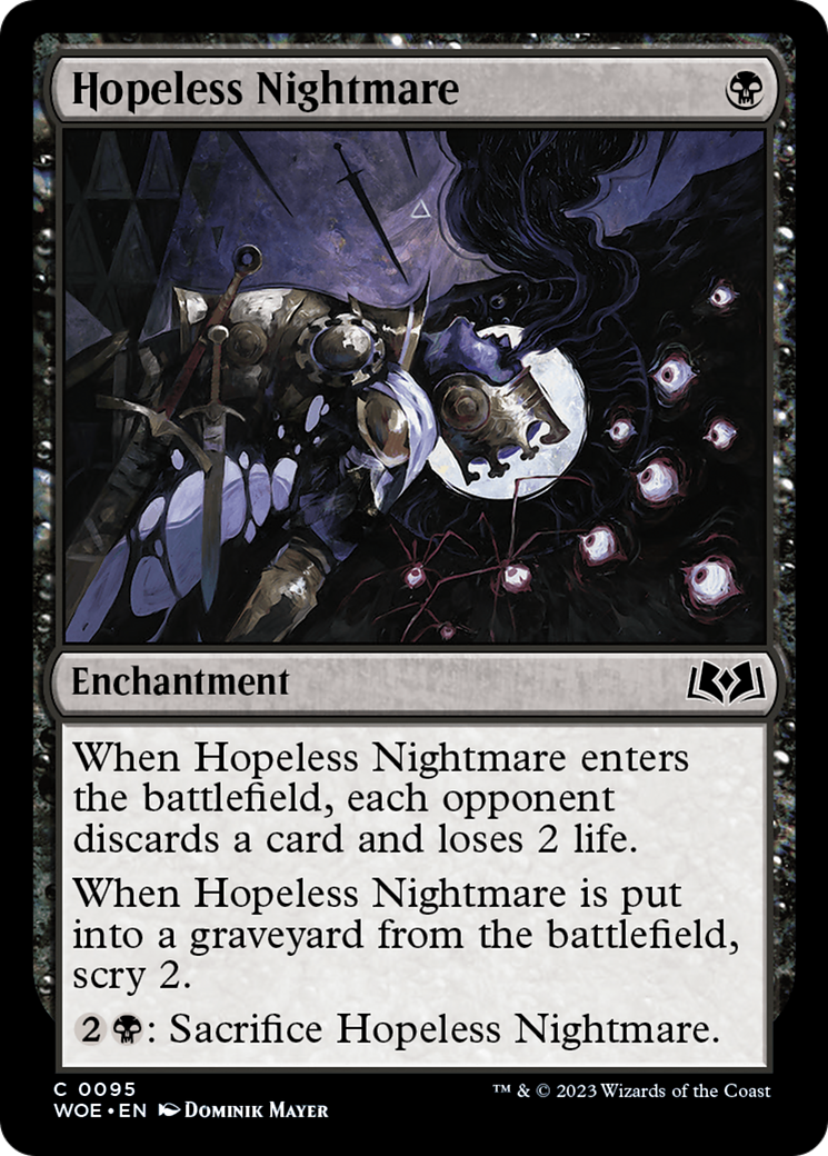 Hopeless Nightmare [Wilds of Eldraine] | Chromatic Games