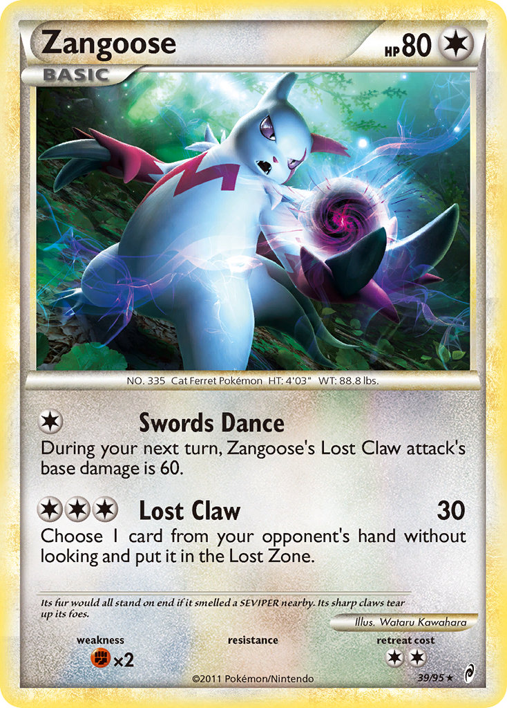 Zangoose [Call of Legends] | Chromatic Games