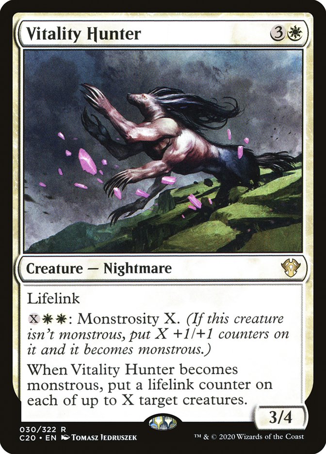 Vitality Hunter [Commander 2020] | Chromatic Games