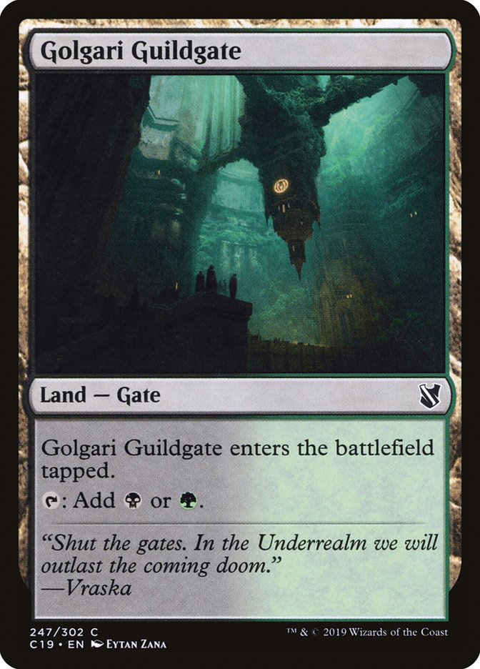 Golgari Guildgate [Commander 2019] | Chromatic Games