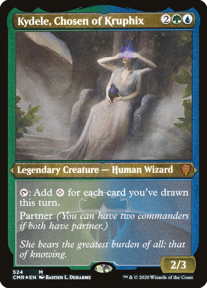 Kydele, Chosen of Kruphix (Etched) [Commander Legends] | Chromatic Games