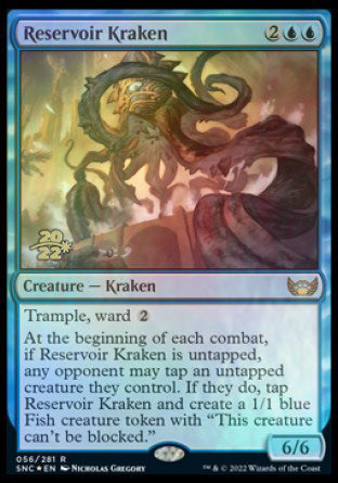 Reservoir Kraken [Streets of New Capenna Prerelease Promos] | Chromatic Games