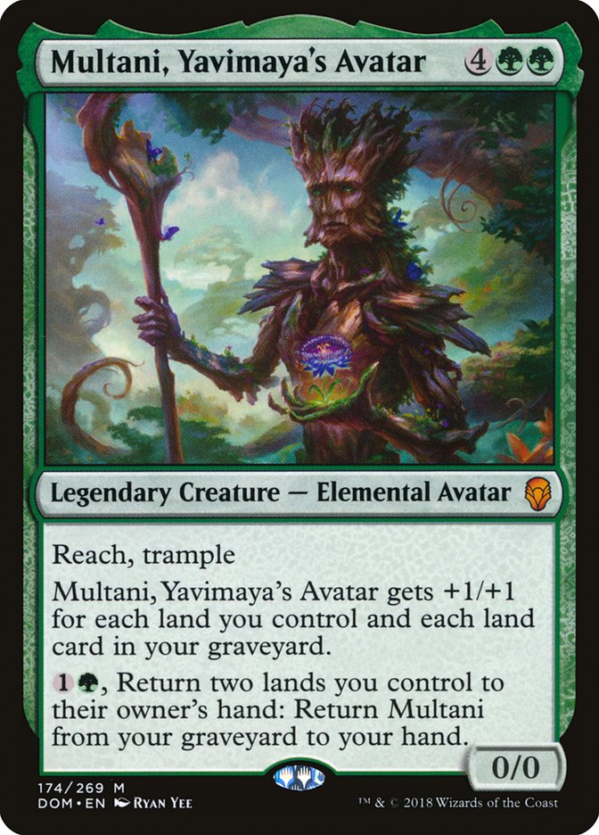 Multani, Yavimaya's Avatar [Dominaria] | Chromatic Games