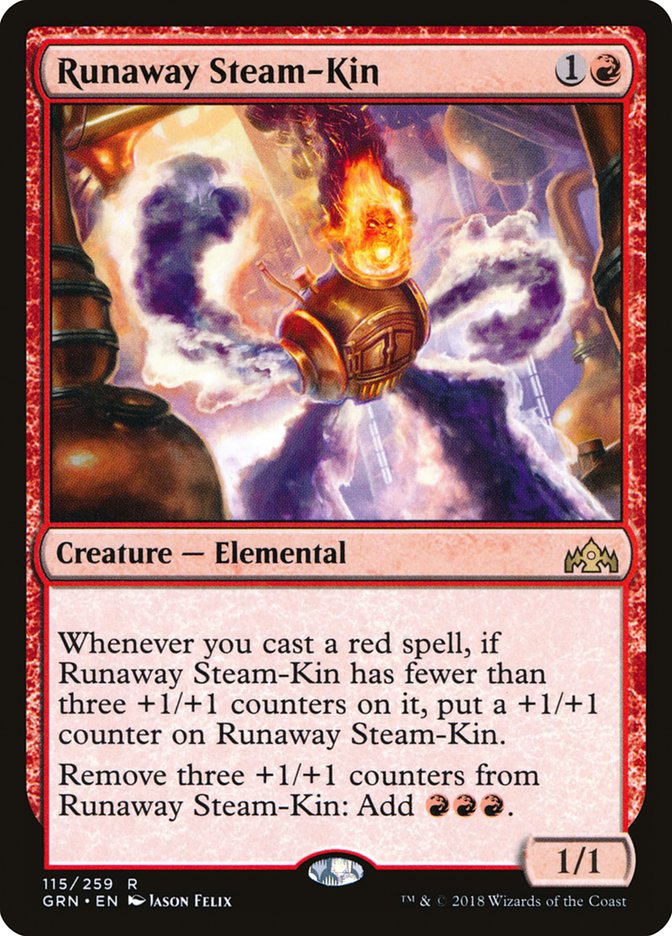 Runaway Steam-Kin [Guilds of Ravnica] | Chromatic Games