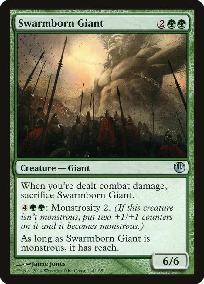 Swarmborn Giant [Journey into Nyx] | Chromatic Games