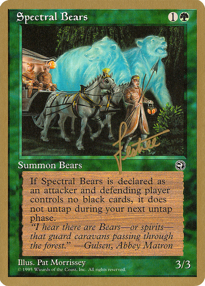 Spectral Bears (Bertrand Lestree) [Pro Tour Collector Set] | Chromatic Games