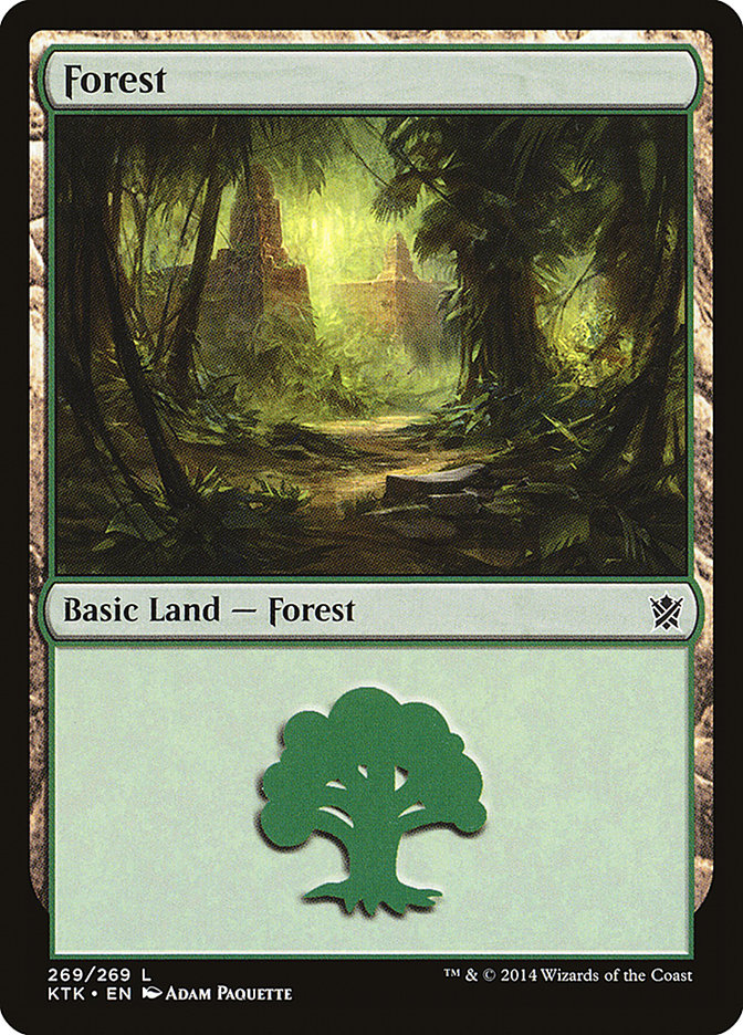 Forest (269) [Khans of Tarkir] | Chromatic Games