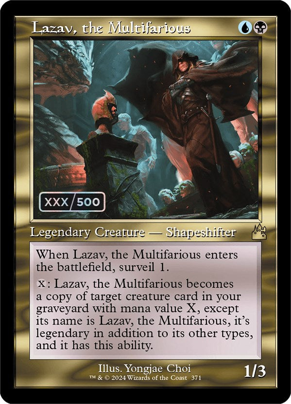 Lazav, the Multifarious (Retro) (Serialized) [Ravnica Remastered] | Chromatic Games