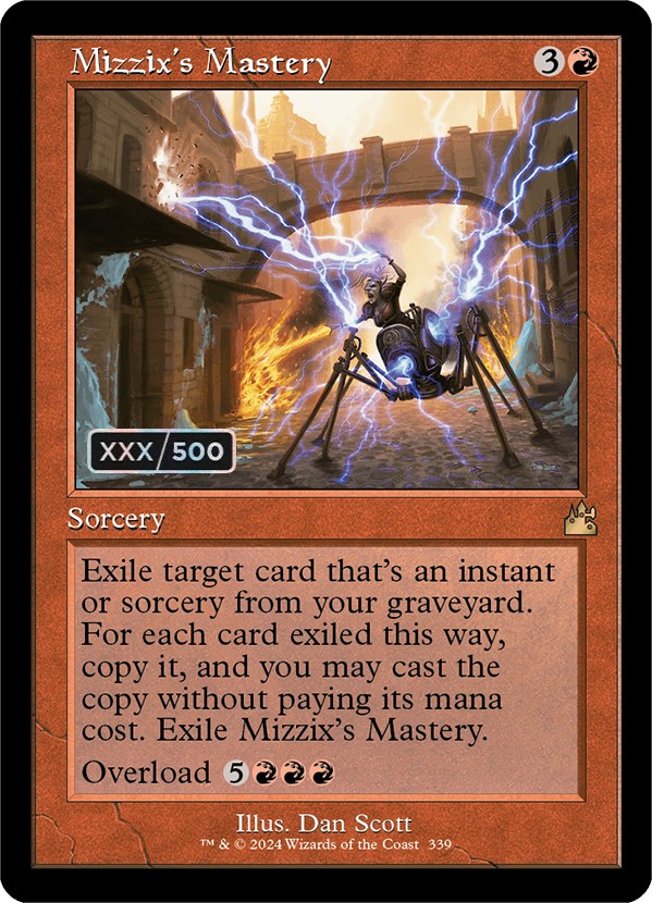Mizzix's Mastery (Retro) (Serialized) [Ravnica Remastered] | Chromatic Games