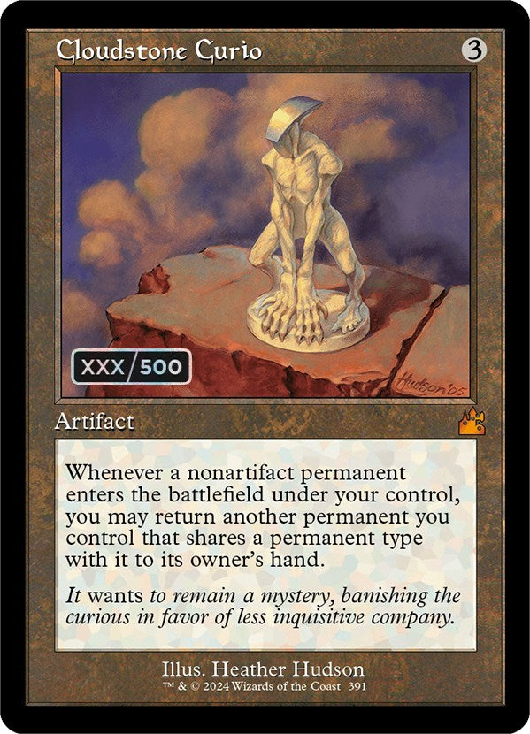 Cloudstone Curio (Retro) (Serialized) [Ravnica Remastered] | Chromatic Games