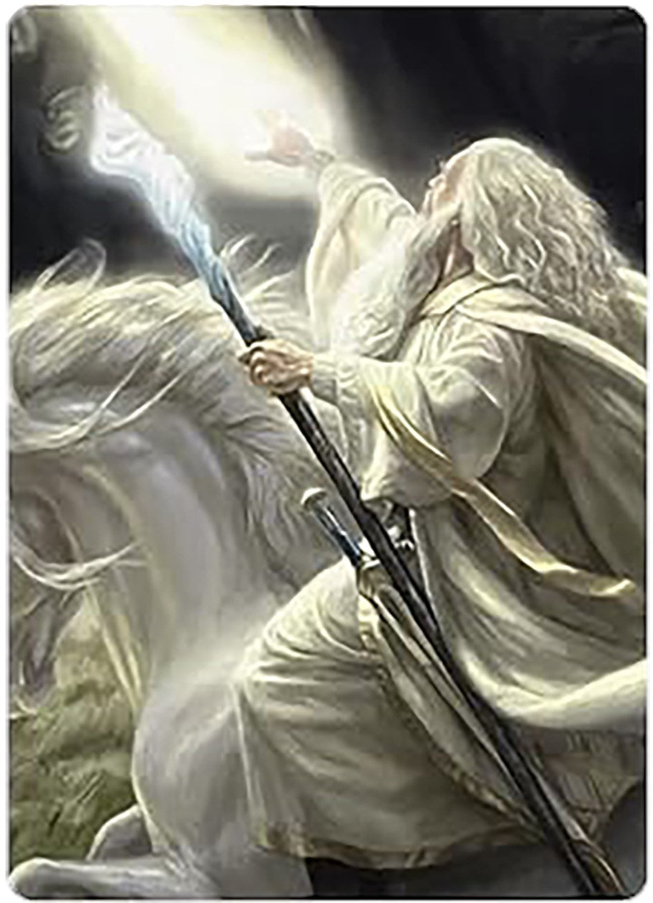 Gandalf of the Secret Fire Art Card [The Lord of the Rings: Tales of Middle-earth Art Series] | Chromatic Games