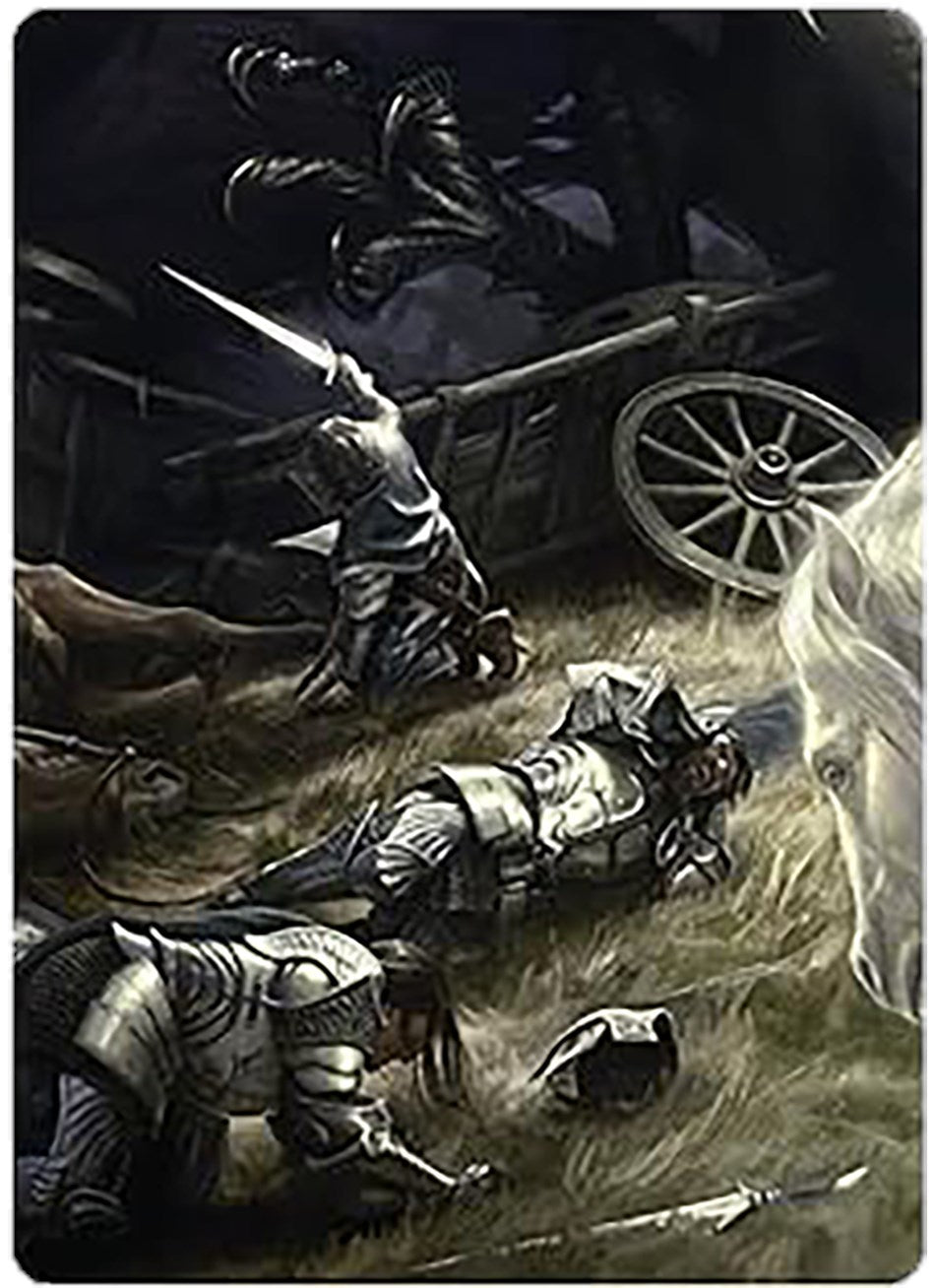 Courageous Resolve Art Card [The Lord of the Rings: Tales of Middle-earth Art Series] | Chromatic Games