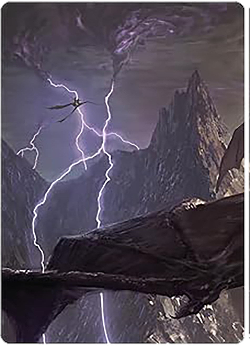 Call Forth the Tempest Art Card [The Lord of the Rings: Tales of Middle-earth Art Series] | Chromatic Games