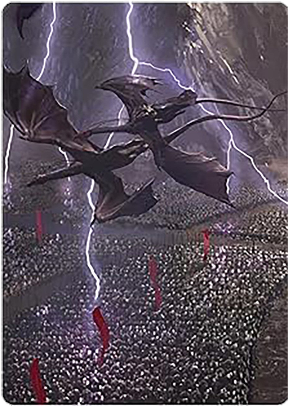 Mordor on the March Art Card [The Lord of the Rings: Tales of Middle-earth Art Series] | Chromatic Games