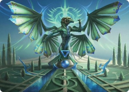 Tanazir Quandrix Art Card [Strixhaven: School of Mages Art Series] | Chromatic Games