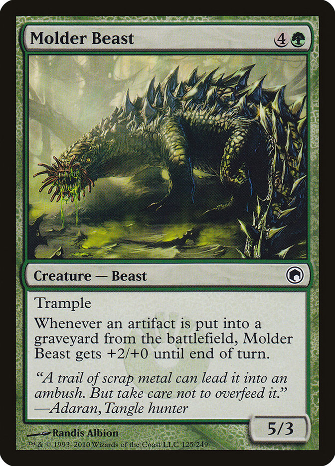 Molder Beast [Scars of Mirrodin] | Chromatic Games