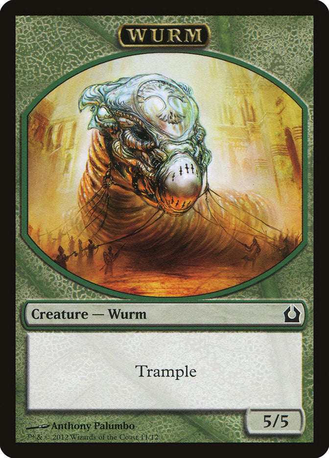 Wurm Token [Return to Ravnica Tokens] | Chromatic Games