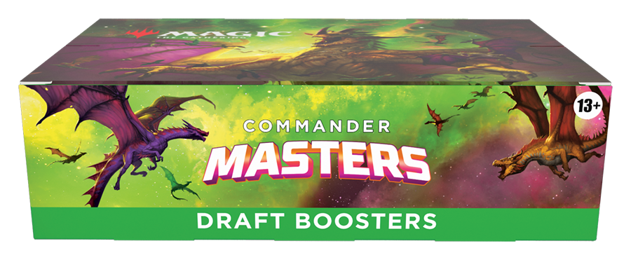 Commander Masters - Draft Booster Box | Chromatic Games